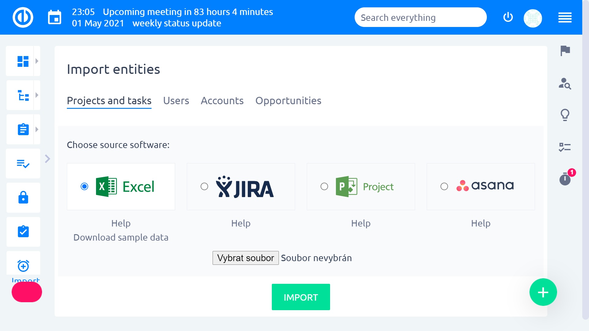 Easy Redmine 2018 - Data import from Jira