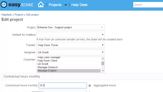 Easy Redmine Tutorial de proyectos de panel de ayuda Easy Redmine Tutorial de proyectos de panel de ayuda