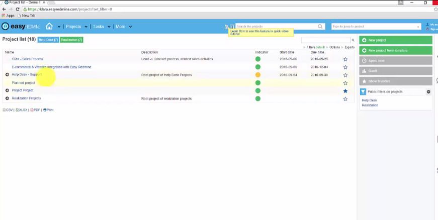 Como finalizar corretamente projetos no Redmine da Easy? Como finalizar corretamente projetos no Redmine da Easy?