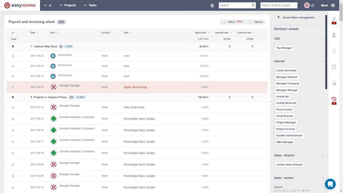 Easy Redmine Payroll & Invoicing sheets video tutorial Easy Redmine Payroll & Invoicing sheets video tutorial