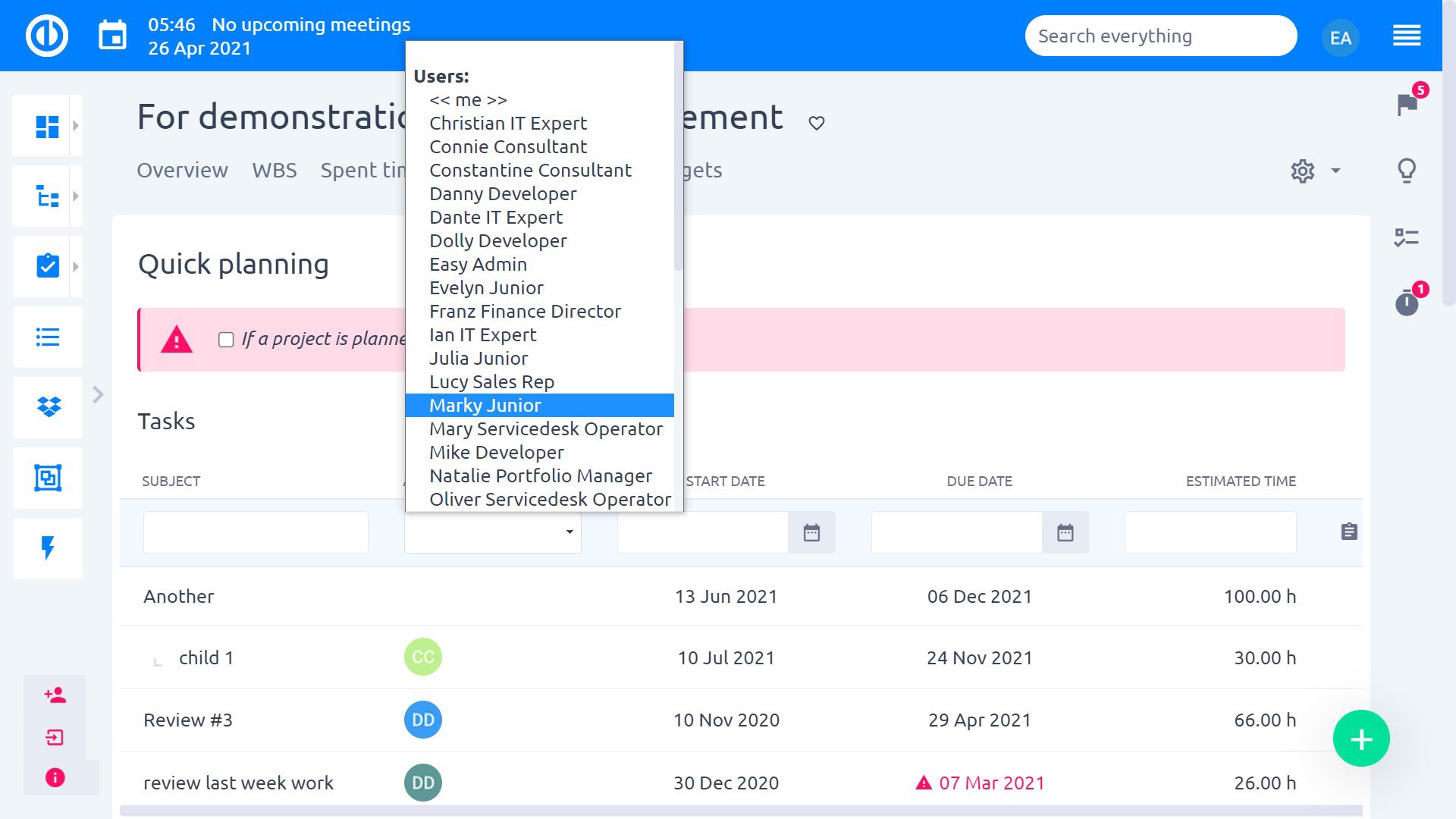 Easy Redmine チュートリアル - Easy Redmine