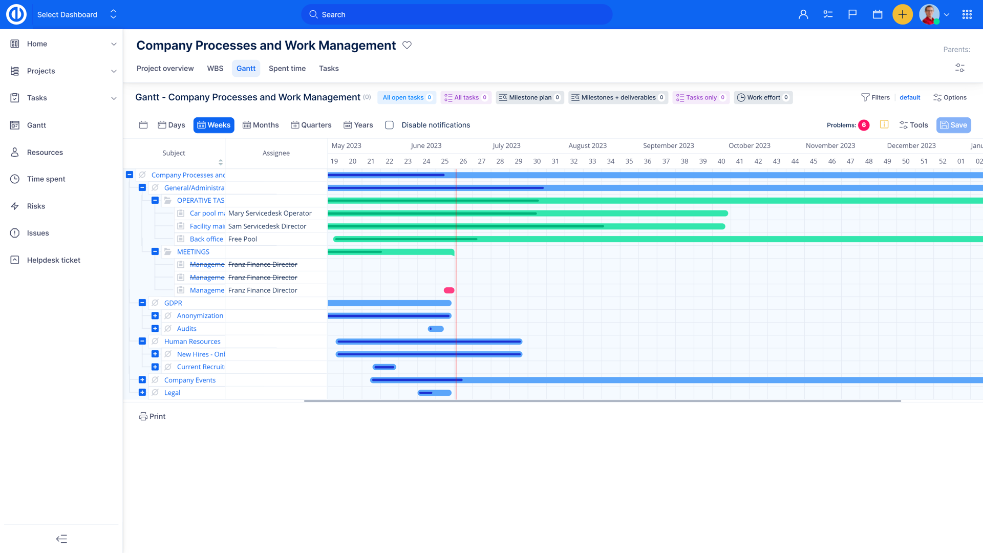 Easy Redmine features: Adaptive project & work management - Easy Redmine