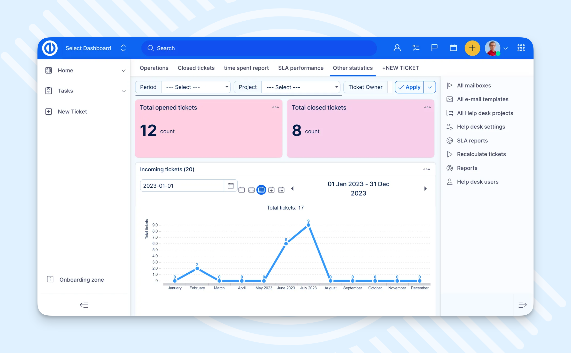 HelpDesk in Easy Redmine software